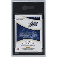 David Robinson San Antonio Spurs Autographed 2020-21 Panini Immaculate Collection Collegiate Moments #IM-DR #12/50 SGC Authenticated 8.5/10 Card with "Prov 1:7" Inscription