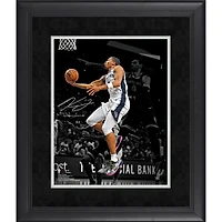 Photographie encadrée de Keldon Johnson San Antonio Spurs, fac-similé de la signature 11" x 14 "