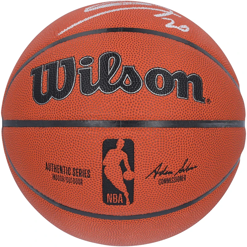 Manu Ginobili San Antonio Spurs Autographed Wilson Authentic Series Indoor/Outdoor Basketball