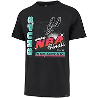 Men's '47 Black San Antonio Spurs 2026 NBA Finals Franklin Fiesta T-Shirt
