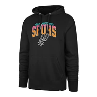 Men's '47 Black San Antonio Spurs Big & Tall Fiesta Hoodie