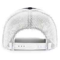 Casquette trucker ajustable San Antonio Spurs noire pour homme, modèle 47, style aride.