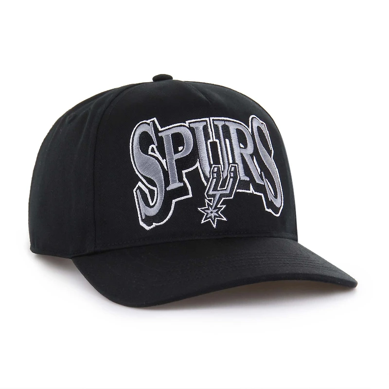 Casquette ajustable noire San Antonio Spurs '47 pour homme, Every Time Past Champs Hitch