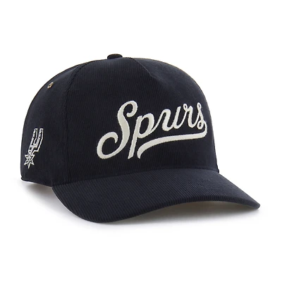 Casquette ajustable en velours côtelé Golden Age des San Antonio Spurs '47 pour homme