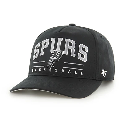 Men's '47 Black San Antonio Spurs Roscoe Hitch Adjustable Hat