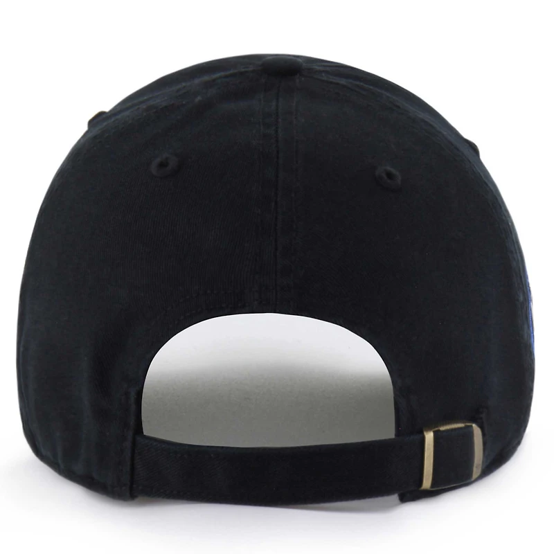 Casquette ajustable San Antonio Spurs Sure Shot Clean Up noire pour homme, modèle 47
