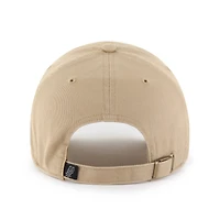 Men's '47  Khaki San Antonio Spurs Logo Clean Up Adjustable Hat
