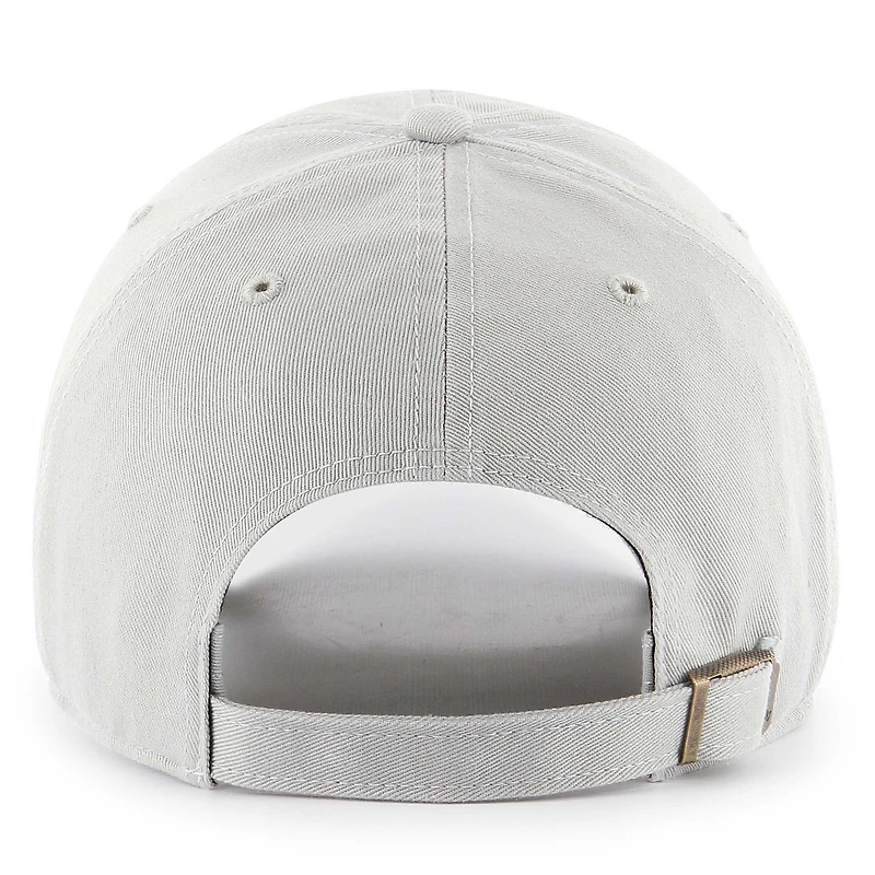 Men's '47 Silver San Antonio Spurs Clean Up Adjustable Hat