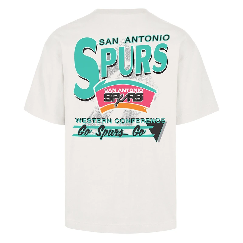 T-shirt homme blanc '47 San Antonio Spurs Under Bar Foundation