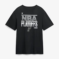 T-shirt noir pour homme San Antonio Spurs, séries éliminatoires NBA 2026