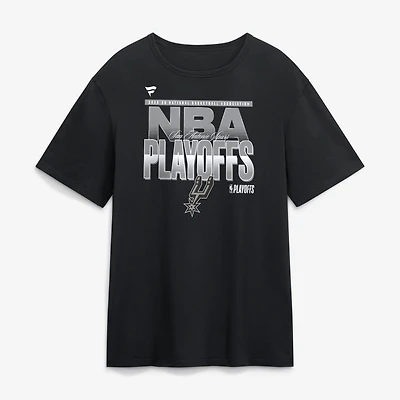 T-shirt noir pour homme San Antonio Spurs, séries éliminatoires NBA 2026