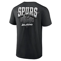 T-shirt noir pour homme San Antonio Spurs Never Over