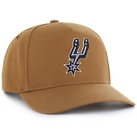 Men's Carhartt x '47 Brown San Antonio Spurs Hitch Adjustable Hat