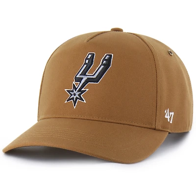 Men's Carhartt x '47 Brown San Antonio Spurs Hitch Adjustable Hat