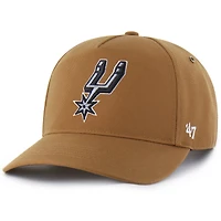Men's Carhartt x '47 Brown San Antonio Spurs Hitch Adjustable Hat