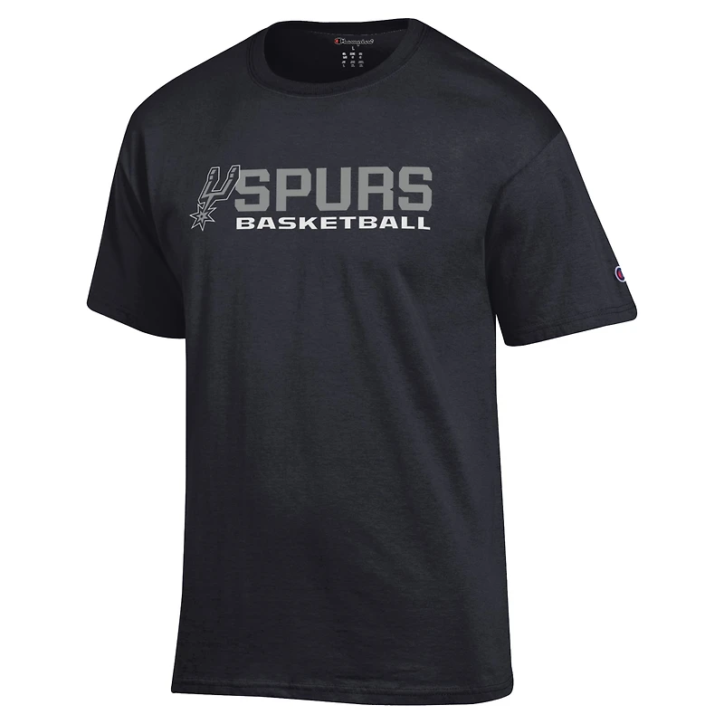 Men's Champion San Antonio Spurs Basketball Jersey Cotton T-Shirt