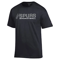 Men's Champion San Antonio Spurs Basketball Jersey Cotton T-Shirt