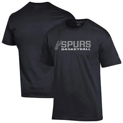 Men's Champion San Antonio Spurs Basketball Jersey Cotton T-Shirt