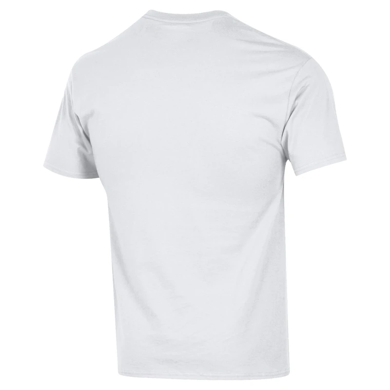 Men's Champion  White San Antonio Spurs Jersey Cotton T-Shirt