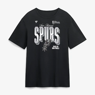 Men's Fanatics Black San Antonio Spurs 2026 NBA Finals T-Shirt