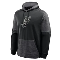 Men's Fanatics Black San Antonio Spurs Pick & Roll Defender Pullover Hoodie