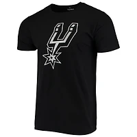 T-shirt noir avec logo et nom du meneur de jeu Fanatics Luka Samanic pour hommes, San Antonio Spurs