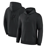 Sweat à capuche noir San Antonio Spurs pour homme (Fanatics)