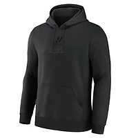 Men's Fanatics San Antonio Spurs Black Out Hoodie