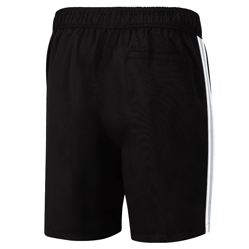 Short de bain G-III Sports by Carl Banks pour homme noir San Antonio Spurs Sand Beach Volley