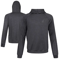 Sweat à capuche noir Levelwear pour homme, San Antonio Spurs Challenger