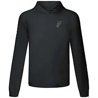 Sweat à capuche noir Levelwear San Antonio Spurs Dimension R pour homme
