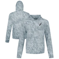 Men's Levelwear Gray San Antonio Spurs Platform Pullover Hoodie