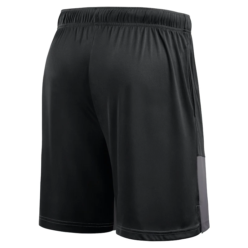 Short de sport noir avec logo San Antonio Spurs pour homme, le meilleur des meilleurs