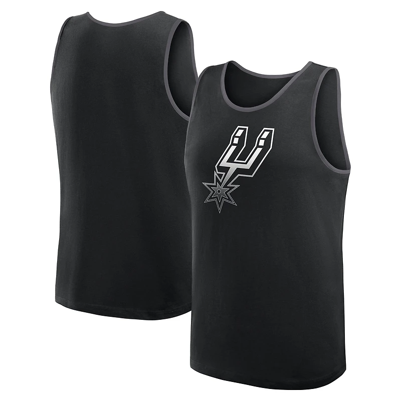 Débardeur noir à logo athlétique pour homme San Antonio Spurs Unmatched Success