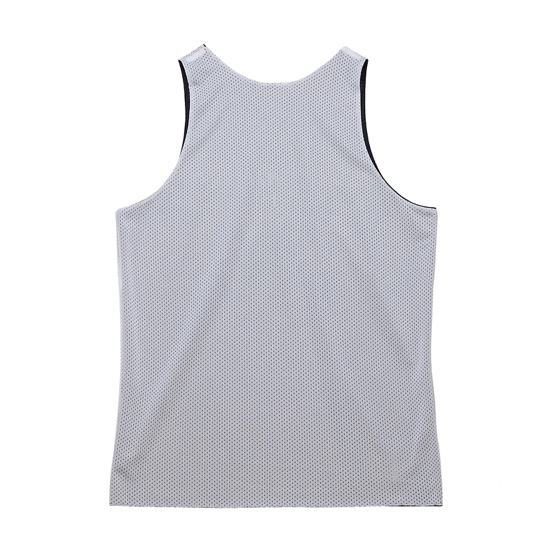 Men's Mitchell & Ness Black/White San Antonio Spurs Hardwood Classics Reversible Mesh Practice Jersey