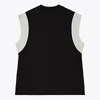 Men's Mitchell & Ness  Black San Antonio Spurs 2002-03 Authentic Sleeveless Shooting Shirt