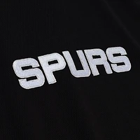 Men's Mitchell & Ness  Black San Antonio Spurs 2002-03 Authentic Sleeveless Shooting Shirt