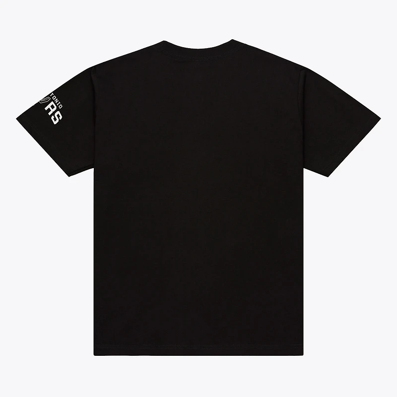 Men's Mitchell & Ness Black San Antonio Spurs Basic T-Shirt