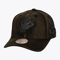 Casquette snapback Mitchell & Ness noire San Antonio Spurs Downtown Pro Crown pour homme
