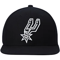 Casquette San Antonio Spurs Ground 2.0 Snapback noire Mitchell & Ness pour homme