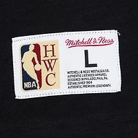 T-shirt noir à appliqué en feutre Hardwood Classics de San Antonio Spurs Mitchell & Ness pour homme
