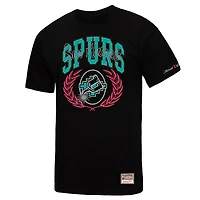 T-shirt noir Mitchell & Ness San Antonio Spurs NBA x Michelob Ultra Rewind II pour homme