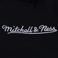 Polo Mitchell & Ness noir San Antonio Spurs pour homme