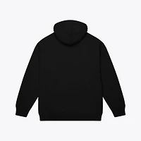 Men's Mitchell & Ness Black San Antonio Spurs Team Name Stack Logo Hoodie
