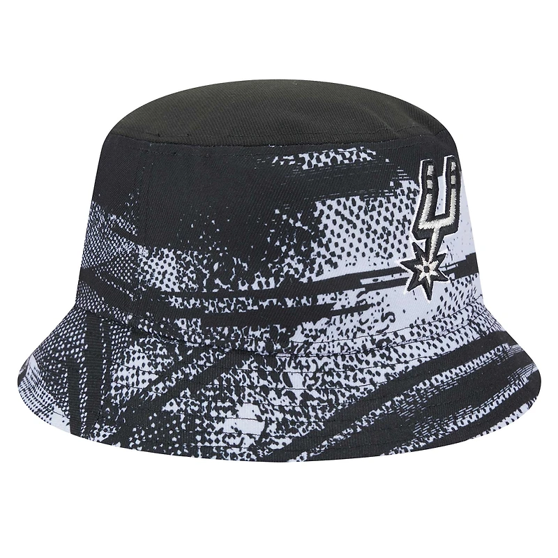 Casquette New Era noire/grise pour homme San Antonio Spurs Tip-Off