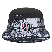 Casquette New Era noire/grise pour homme San Antonio Spurs Tip-Off