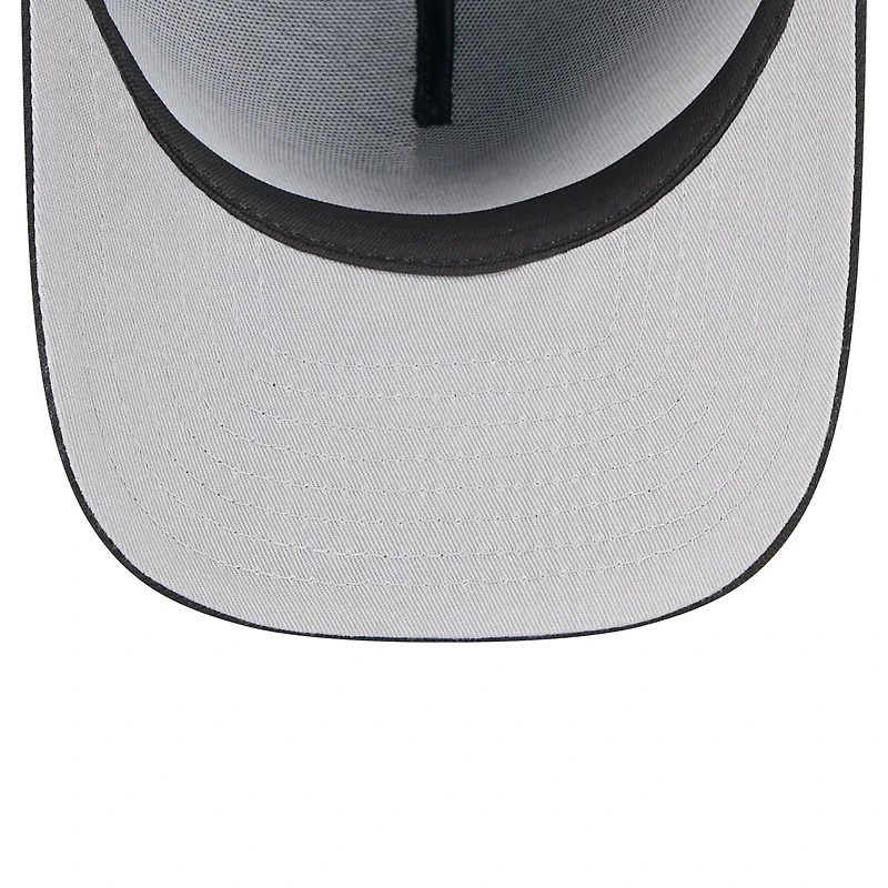 Casquette ajustée A-Frame 59FIFTY noire New Era pour homme, San Antonio Spurs, draft NBA 2025
