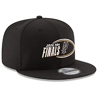 Men's New Era Black San Antonio Spurs 2026 NBA Finals 9FIFTY Snapback Hat