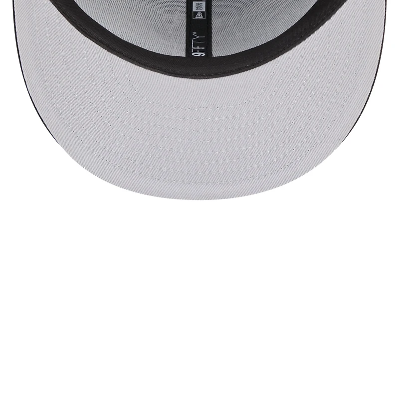 Casquette Snapback New Era San Antonio Spurs Jersey Hook Statement Edition 9FIFTY noire pour homme