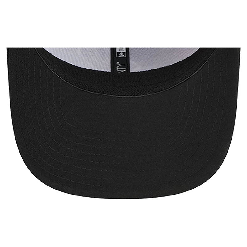 Casquette ajustable New Era noire San Antonio Spurs 9SEVENTY pour homme